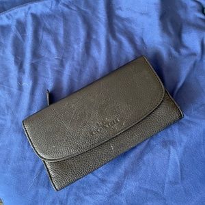 Black coach wallet